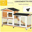 Cage pour animaux, clapier mobile en bois-182199023