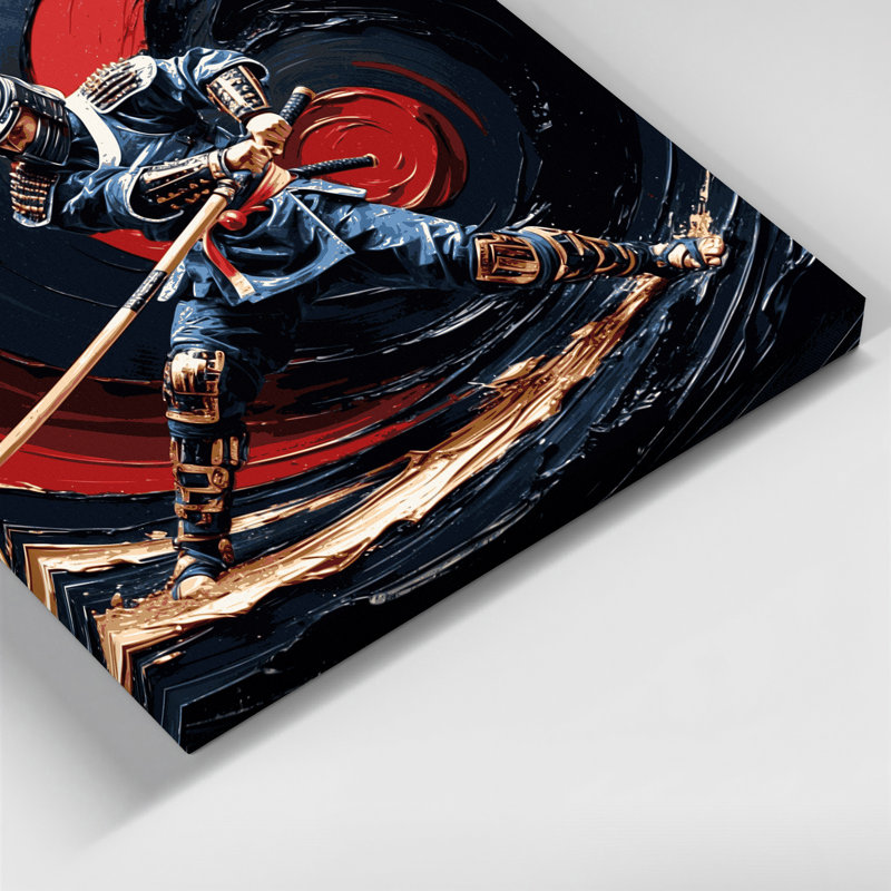 Art mural sur toile Sports Kendo, H 20 po x l 24 po
