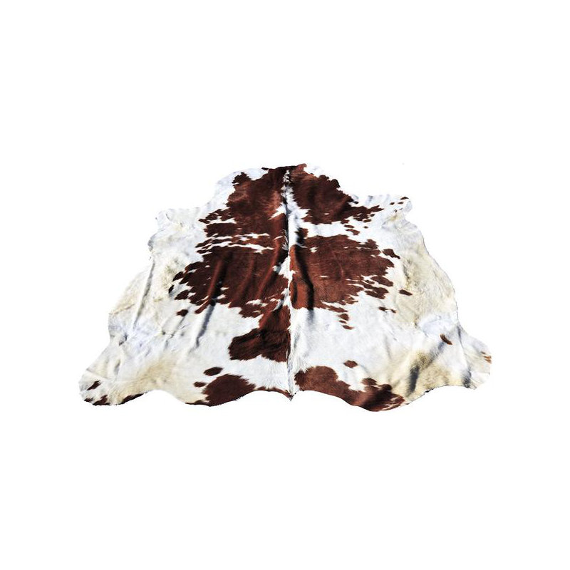 Tapis brun/blanc vache Dalewood