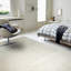 Natonia Shiny Shaggy Beige Area Rug-1792555273