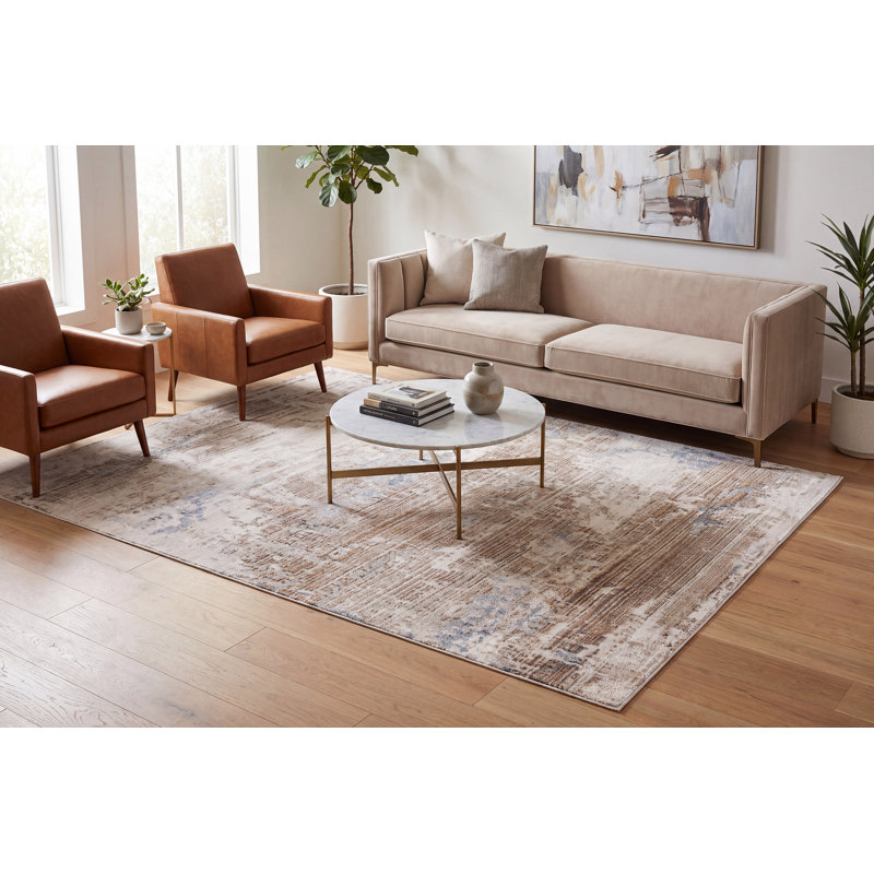 Abstract Rug, Rectangle 7'10" x 10'