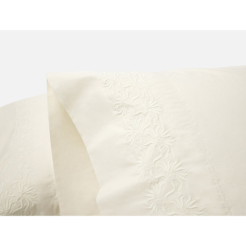 Refined Organic Percale Sheet Set, Twin, Undyed Lily