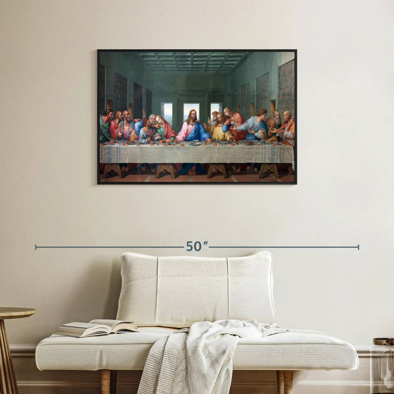 Adella The Last Supper, 25" H x 37" W