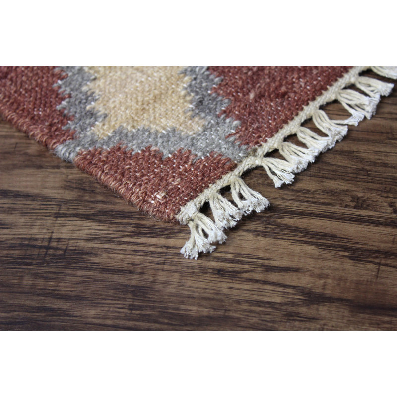 Patridge Wool Striped Indoor Rug, Rectangle 8'6" x 11'6"