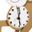 Sunny Safari Monkey Wall Clock, Brown/Green