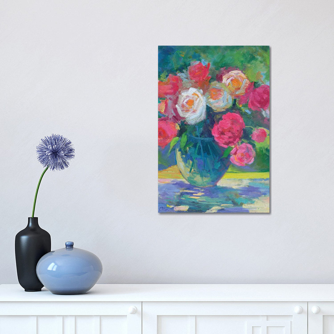 Pretty Petals by Alexi Fine - Wrapped Canvas Graphic Art