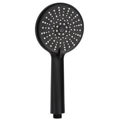 Five-level adjustable pressure-boosting shower head, large panel for abundant water flow, universal interface for strong compatibility, making showering enjoyable and worry-free.