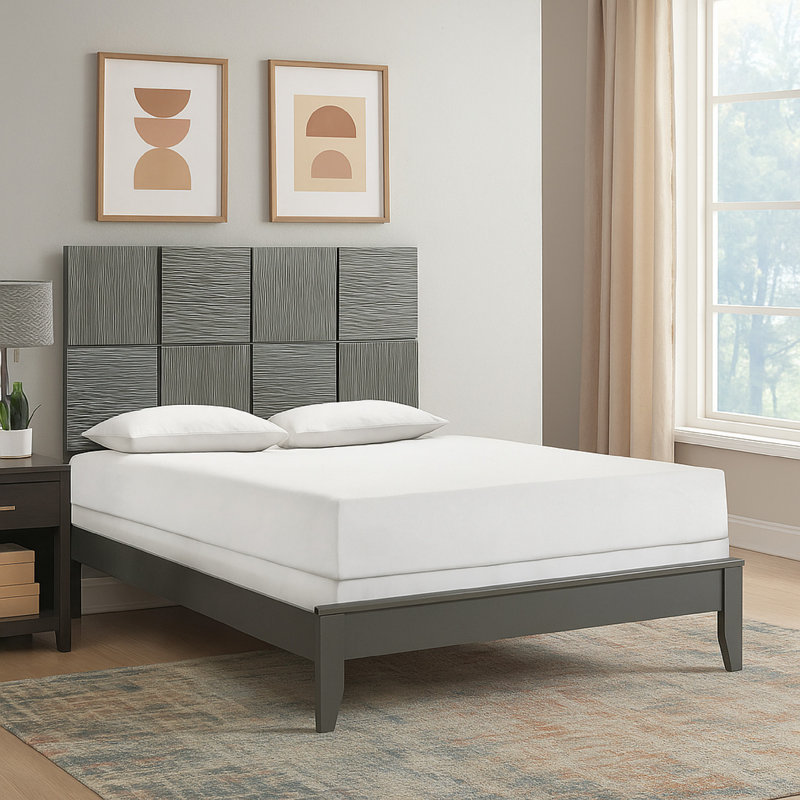 Tête de lit Deny Bed, Gris bronze, Grand