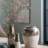 Round Sienna Brown Ceramic Accent Vase-92256696