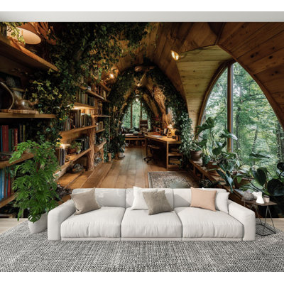 Papier peint adhésif et magique Magical Storybook Treehouse