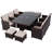 Ingmar 10 Seater Dining Set with Cushions-28646720