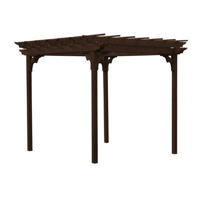 Pergola en bois massif