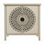 Armoire décorative creuse à 2 portes avec tablette réglable