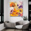 «Bright Flowers 4» par Albena Hristova, art mural en verre acrylique-1286408919