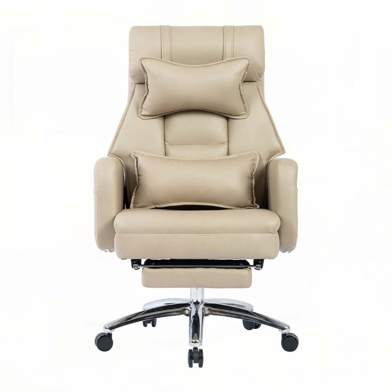 Swivel Ergonomic Office Chair, Beige