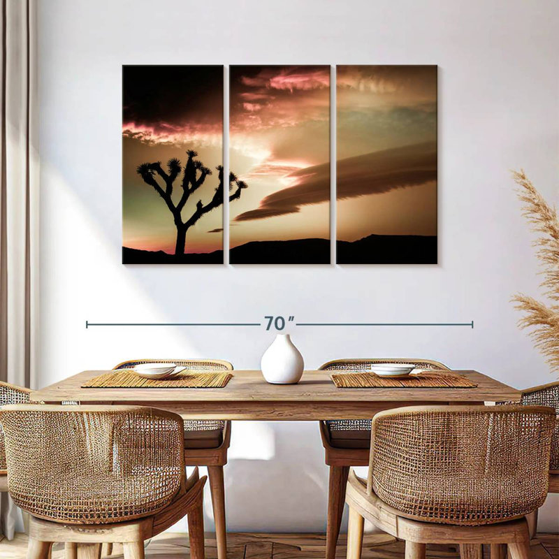 Harnek Desert Cloudscape, 36" H x 57" W