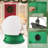 Freestanding Christmas Santa Claus Inflatable Outdoor Decoration