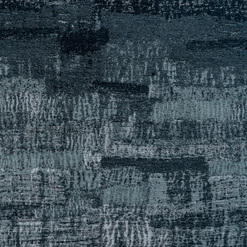 Tissu de revêtement Sashiko Jaquard, Indigo