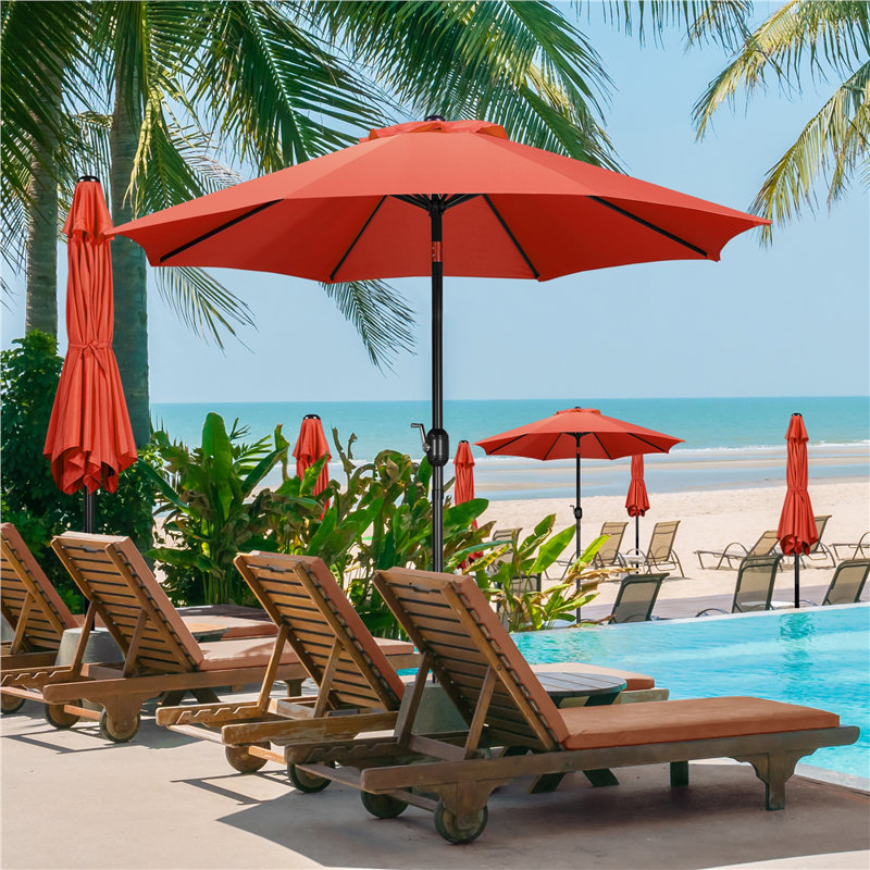 Traditional Parasol, Orange
