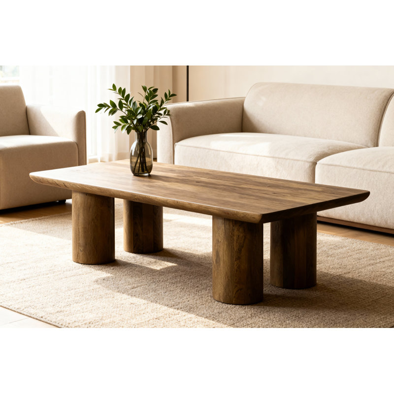 Table basse Derrick - brun clair Spice