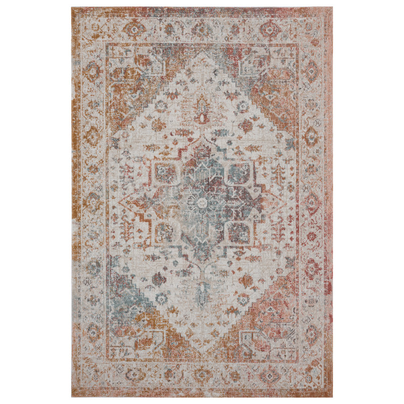 Tapis d'intérieur / extérieur Whipkey, Rectangle 5 pi 3 po x 7 pi 10 po