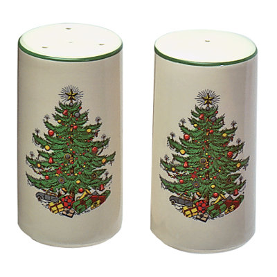Ensemble de literie traditionnel pour le sel et le poivre de l’allée de vacances de l’arbre de noël
