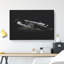 Trumpet In The Shadows - Wrapped Canvas-61945843