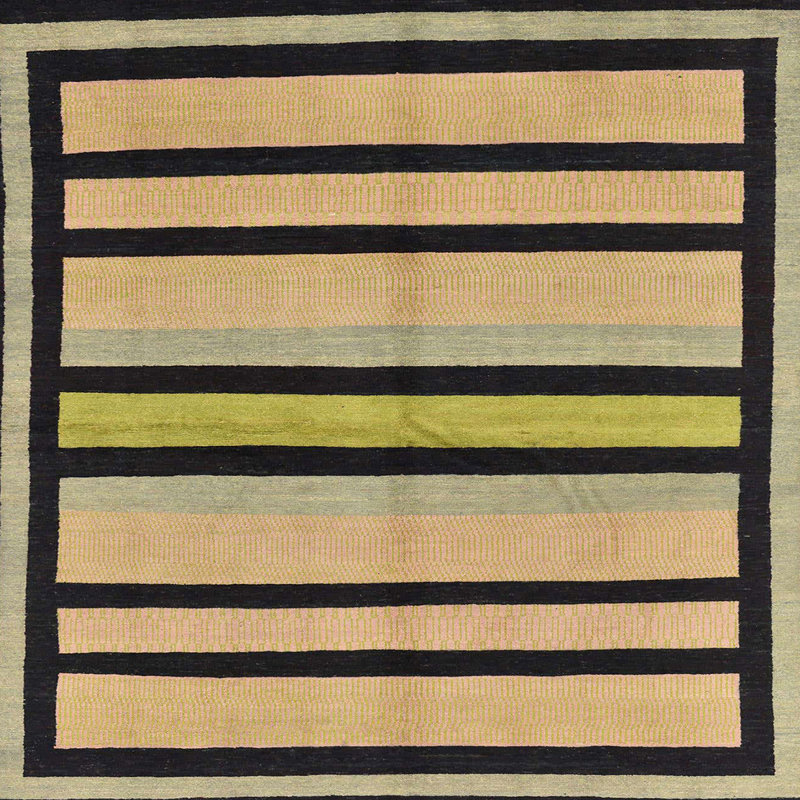 Abstract Indoor Rug, Square 8'