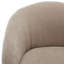 Fauteuil demi-tonneau en polyester 30,7 po Genata-731110786