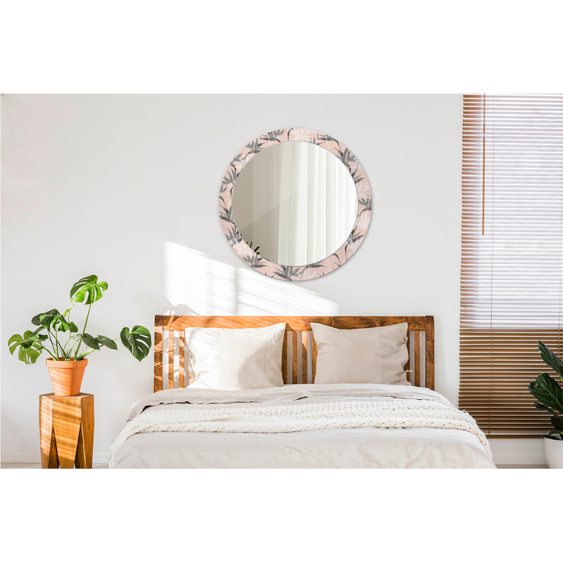 Huldar Glass Flat Wall Mirror