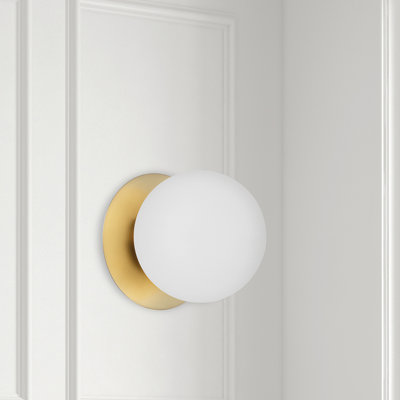 Bronwood Steel Flush Mounted Sconce
