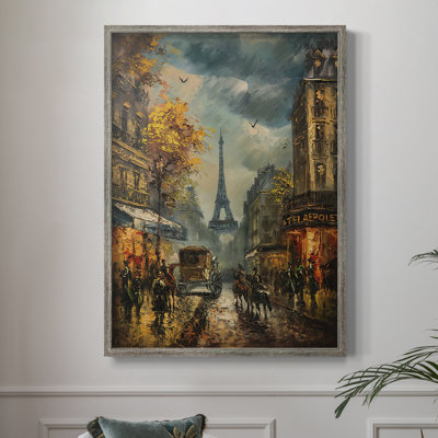 «LANDSCAPES Series CCCCLIXIX», reproduction encadrée - bois massif