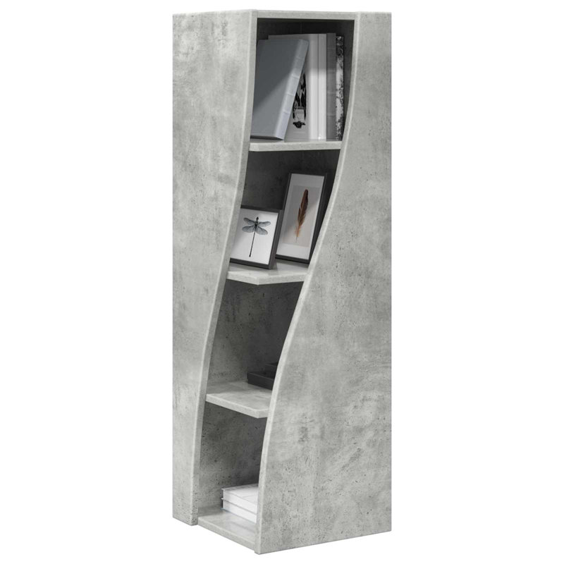 Engineered Wood Standard Accent Cabinet, Concrete Grey