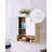 Bathroom Wall Cabinet With Double - Door And Bottom Shelf