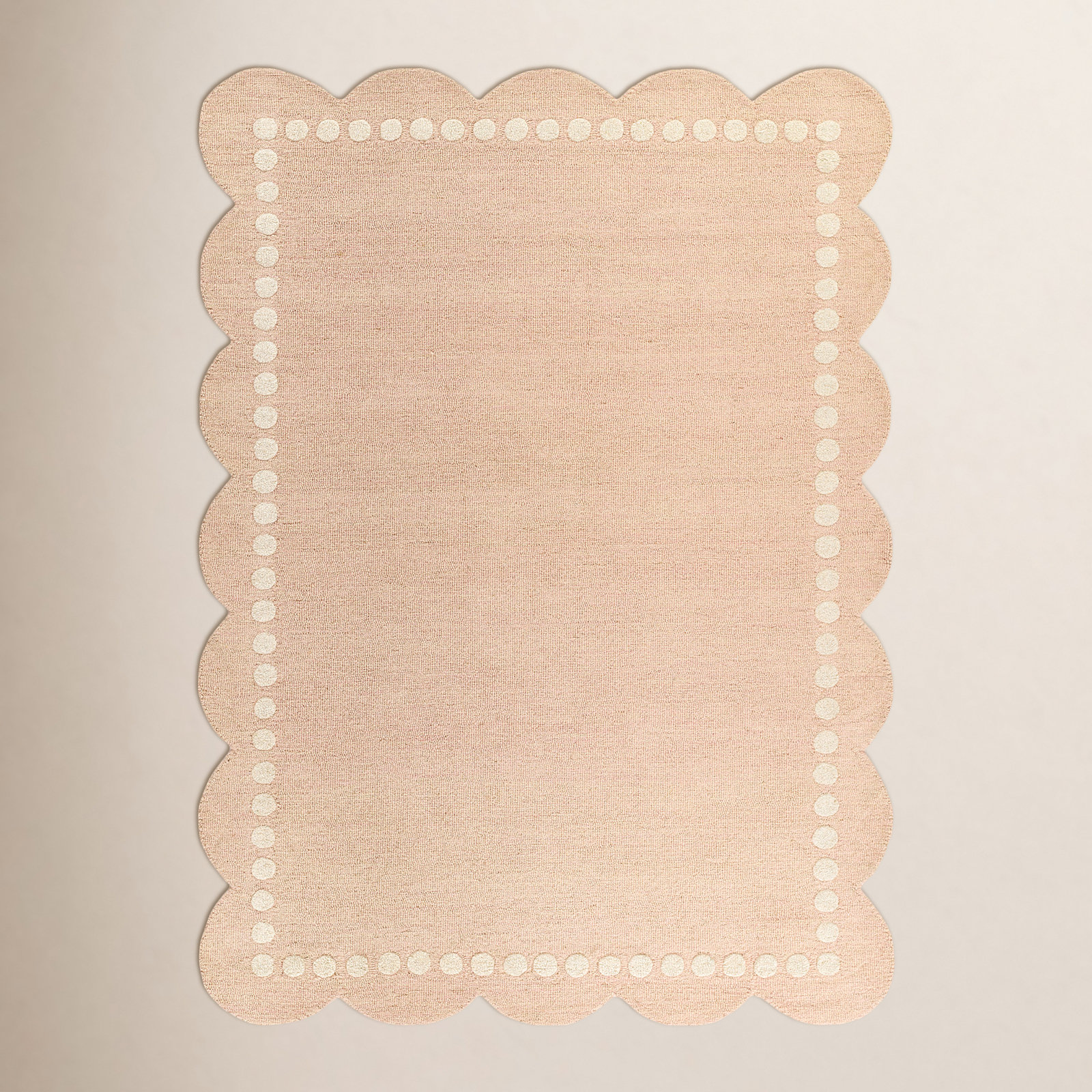Lola Pink Hand-Tufted Wool Rug, Runner 2'3" x 8'