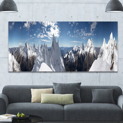 " Beautiful Summit Panorama " Print