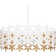 Rennane 4-Light Matte White Pendant Light