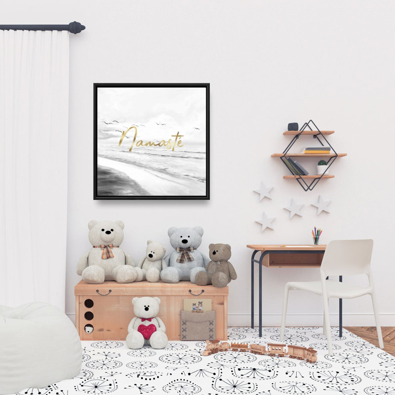 Sur toile Namaste - cadre blanc mer | Art mural Home Decor