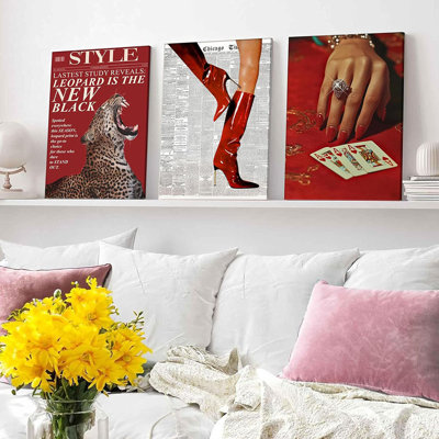 3 Piece Wrapped Canvas Print