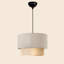Lustre à niveaux en tissu-1101167058