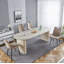 Pied de table extensible, table à manger, table de bureau, table basse, panneau de fibres à densité moyenne