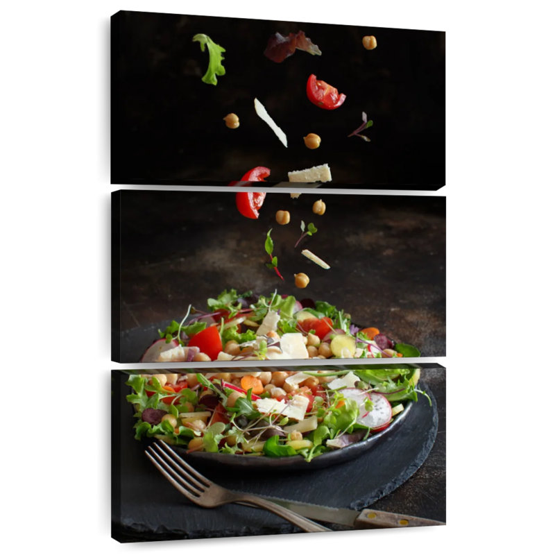 Yarlin Chickpea Salad, 57" H x 36" W