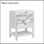 Meuble-lavabo 24 po avec tablette ouverte, base seulement