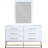 Maxine 6 Drawer 56" W Dresser-909196402