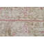 Tapis turc rétro fait à la main avec motif floral pour décoration bohémienne rouge / beige