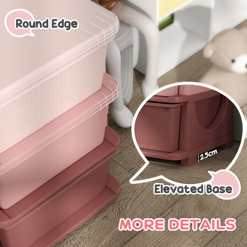 Bendet Toy Organiser, Pink