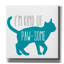  «Pawsome Cat» par Erin Clark, art mural sur toile, 12 po x 12 po-1270872342