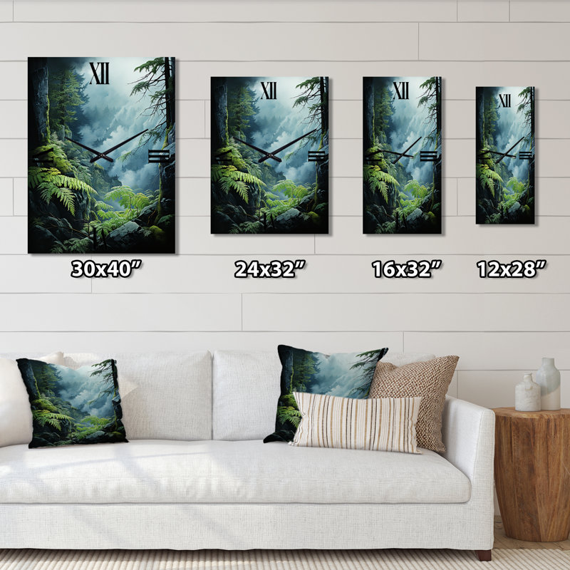 Horloge murale Curi - Ferns, Petit