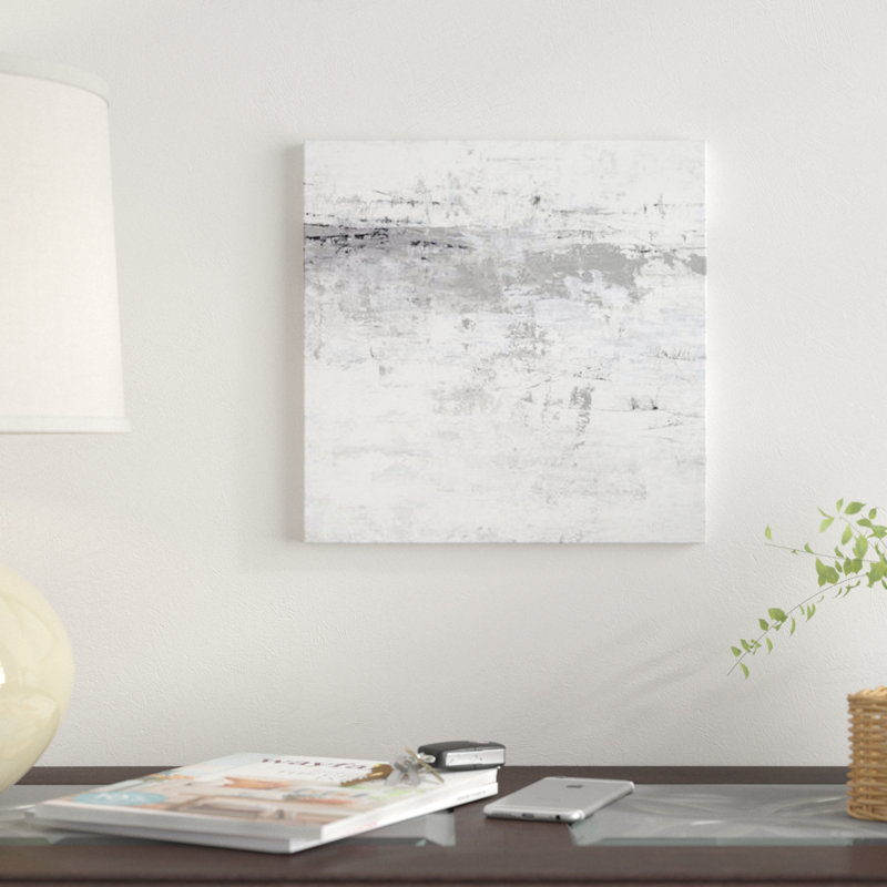 «Blizzard I», reproduction sur toile, H 12 po x l 12 po x P 0,75 po, Toile tendue