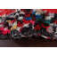 Tapis de couloir multicolore en laine noué à la main de conception unique 2 pi 10 po x 8 pi 0 po